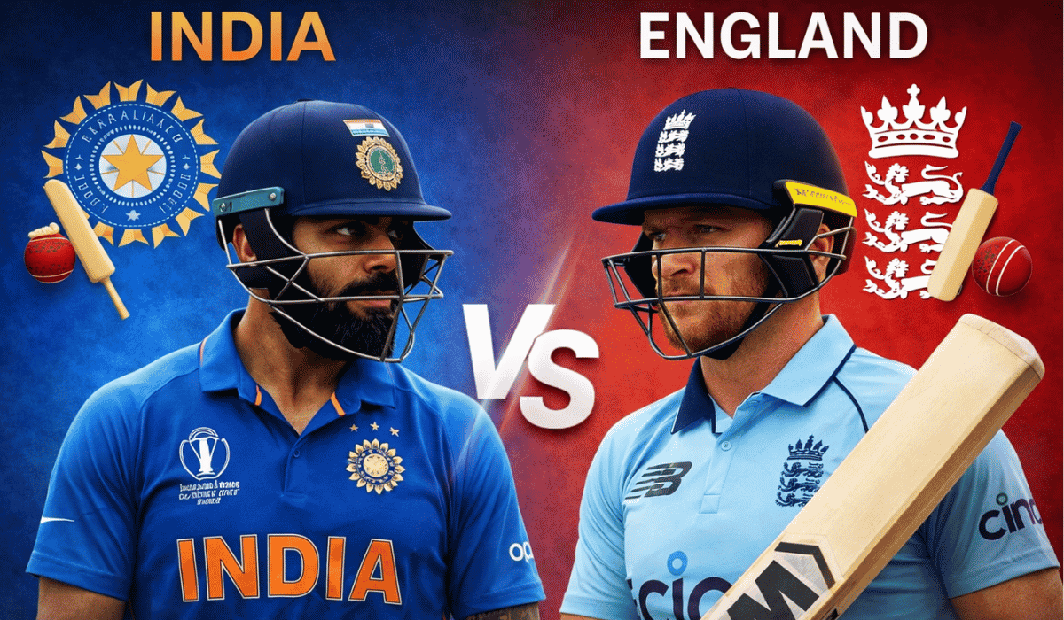 India national cricket team vs England cricket team timeline