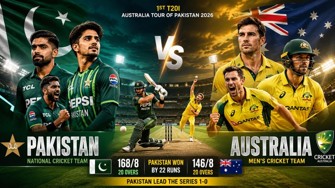 pakistan national cricket team vs australian men’s cricket team match scorecard